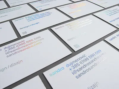 Personal duplex business cards arjo wiggins duplex foil holographic luxury premium print typography