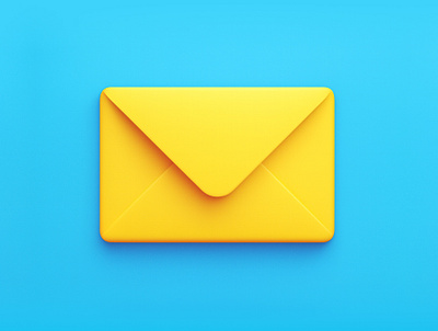Envelope / Mail Icon design envelope graphic design icon macos mail material skeuomorphism ui