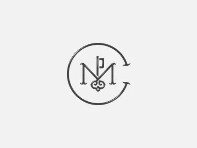 CPM final monogram brand cpm identity key luxury mark paris real estate agency