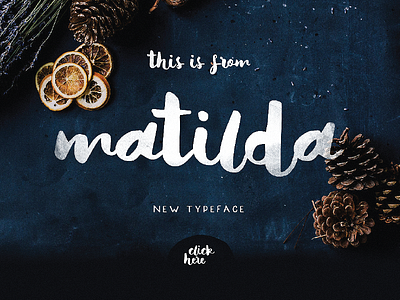 Matilda Typeface font fonts script scripts typeface typefaces typography