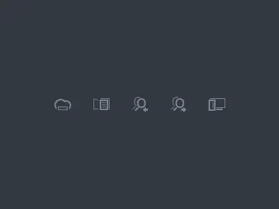 Pixel Perfect crysp glyph icon set icons pixel perfect