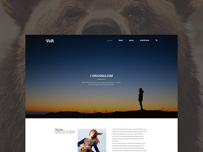 Vor: Free PSD Template 9dpi free psd template