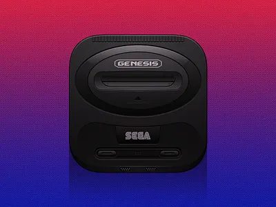 Sega Genesis Icon icon photoshop