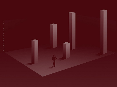 Magnetry Elevator Speech 2 - WIP 3d business dark graph graphic illustration storyboard wip