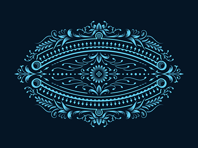 Eye of the Forest deonic eye flourish flower forest leaf t shirt vector