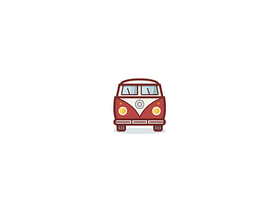 Car Icon / bulli bulli car icon iconography icons illustration logo mark van vw