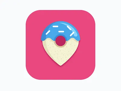 Bakery Locator app bakery cake food icon ios sprinkles ui