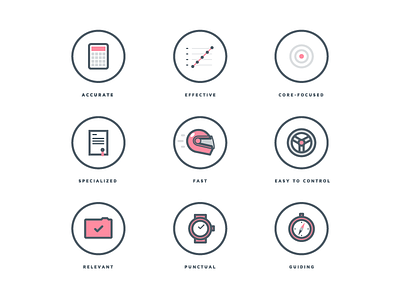 Visualization / product benefits benefits icon illustration overview summary visualization