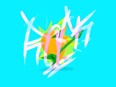 Rock draw ilustración