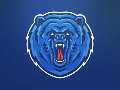 Brentwood Bruins bear brentwood bruin football illustration sport logo williamson county