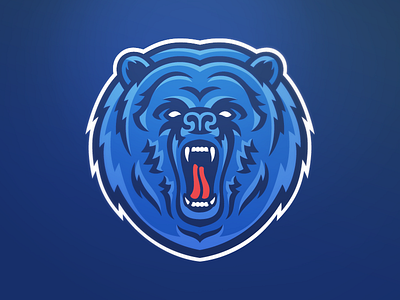 Brentwood Bruins bear brentwood bruin football illustration sport logo williamson county