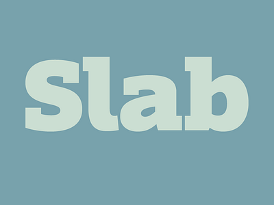 Slab delivered font serif slab typeface typography zecraft