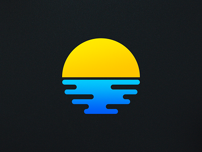 Sunrise icon mark sun sunrise