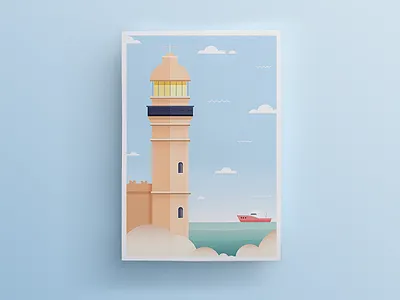 By the Bay australia beach boat byron coast lighthouse ocean seaside