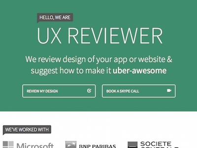 UX Reviewer ui usability testing user experience user interface design ux