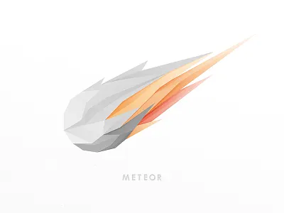 Meteor logo meteor yp © yoga perdana