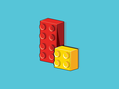 L is for Lego 36days l 36daysoftype draw graphic graphic design illustration lego letter lettering logo design sketch typography