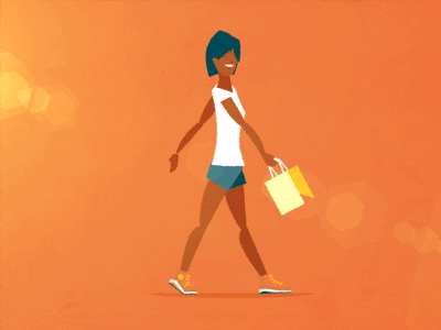 Walk Cycle animated animation cycle duik gif walk