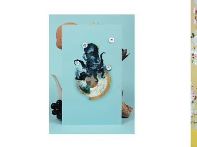 A little piece of past :) board collage colour layout mood photoshop portfolio