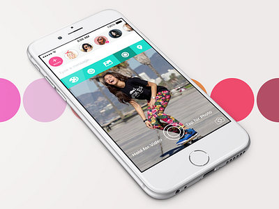 Script iOS app ios messaging mobile teen ui ux video