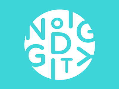 No Diggity badge branding design emblem flat green hiphop illustration logo mark typography