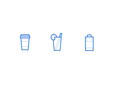 Drink icon - Coffee / Ice Tea / Pack Juice coffee drink ice tea icon juice small small icon