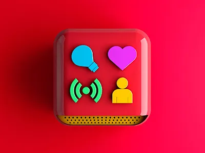 Earthquake amulet app. topos mx app art don icon logo mx topos