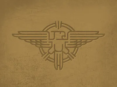 Spread Eagle bird eagle line wings