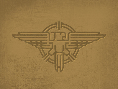 Spread Eagle bird eagle line wings