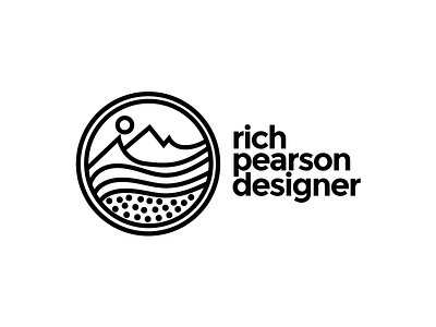 Potential identity for my new website creative designer identity landscape logo mark photographer website