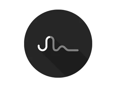 New Logo greyscale joern line logo outline print shadow simple
