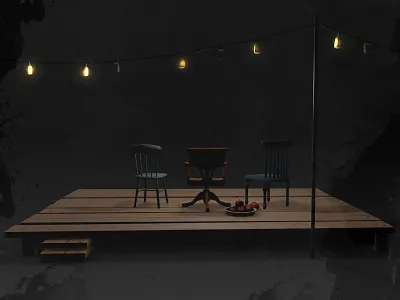 Chairs 3d chair cinema4d grunge illumination