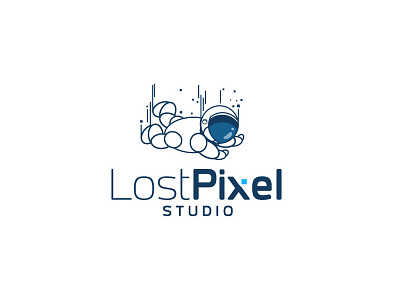 Lost pixel brand game gaming logo mark play review site