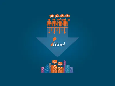 Infographic for Lånet.dk bank copenhagen hossein lavi illustration infographic loan malmö money visualization