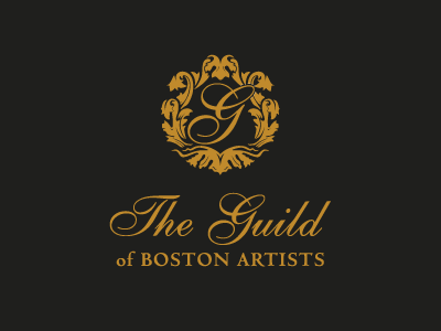 The Guild of Boston Artists identity logo logotype mark typography