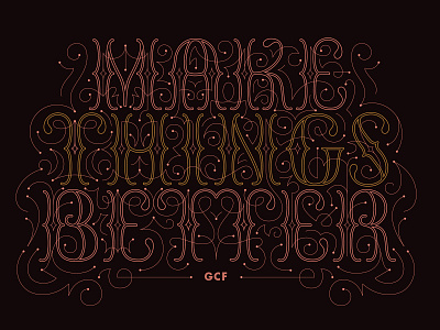 MTB Final custom type details hand lettering lettering ornaments swashes type