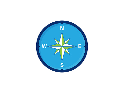 ILLUSTRATION | compass atlas compass direction directions gps guidance guide illustration map maps modern orientation