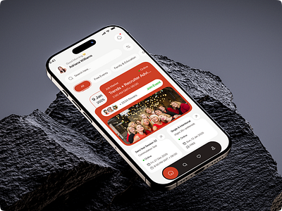 Event Management Mobile App appdesign appui cleanui conferenceapp designinspiration designtrends eventapp eventdiscovery eventmanagement eventplanning eventtech eventticketing liveevents minimaldesign mobileappdesign modernui productdesign uiuxdesign userexperience uxdesign