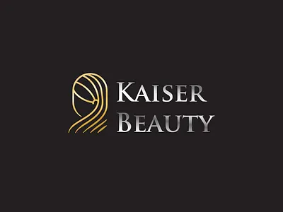 Kaiser Beauty salon logo design project graphic design services logo timeless logo design