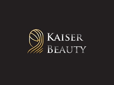 Kaiser Beauty salon logo design project graphic design services logo timeless logo design