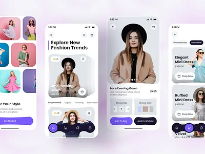 E-commerce Mobile App add to cart app buy cart collection design e commerce ecommerce ecommerce shop fashion ios app mobile mobile app online shopping online store sale shop shopping shopping shop store