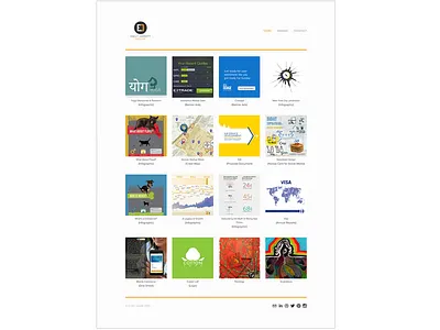 Shot #2060397 emily jarrett portfolio web page