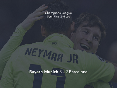 Congratulations Barca design football graphic type typography ui ux