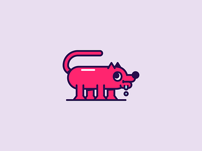 GUOLF animal character clothing cute design dog happy illustration kids streetwear wolf