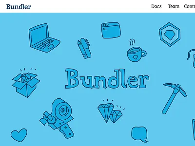 bundler.io redesign illustration web design