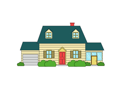 Family Guy building family guy icon illustration study tv vector