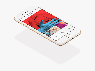 Leanified App app art clean cool grey minimal mobile simple social ui ux