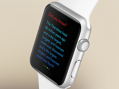 Apple Watch app apple fact watch