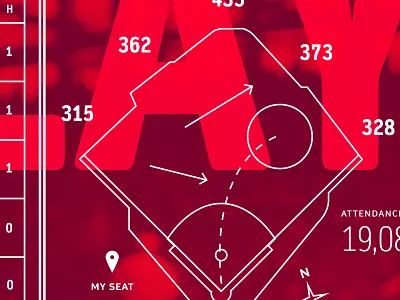 Baseball bits baseball scorekeeping sports typography