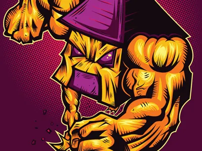 Duck House character comic duck house illustration vector